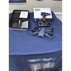 K417 Drone with 2 Cameras 1080P HD 90°Electric Adjustable FPV Drone Transmi